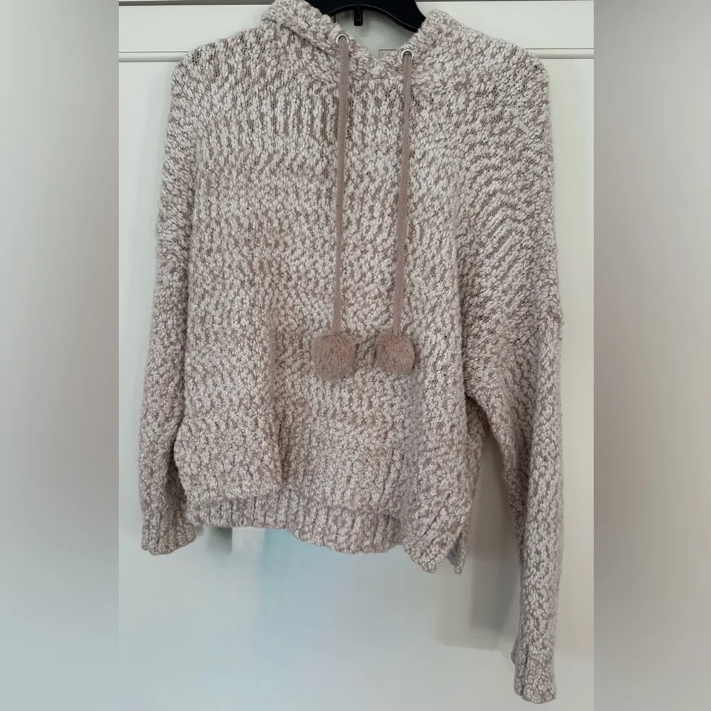 Anthropologie Yes Lola Pom Pom Sweater Sz L - Picture 4 of 11